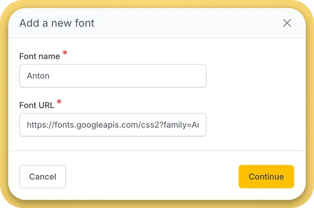 Adding new custom font in Topol PRO application. Adding new custom font in Topol PRO application.