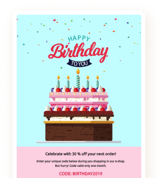 Happy Birthday Email Template